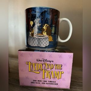 Lady and the Tramp collectable mug